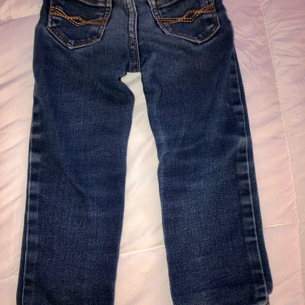 Dark Wash Kids' Straight Leg Jeans